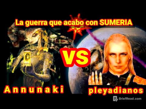 ANNUNAKIS VS PLEYADIANOS|| la guerra que acabó con la civilización SUMERIA