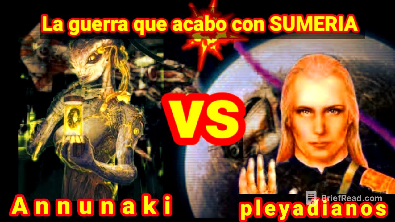 ANNUNAKIS VS PLEYADIANOS|| la guerra que acabó con la civilización SUMERIA