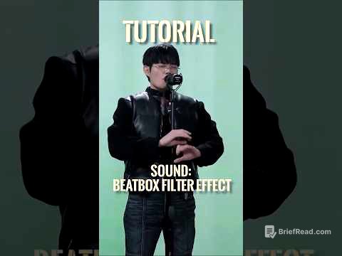 FILTER EFFECT 🤓 - mini beatbox tutorial (Wing - DOPAMINE Analysis)