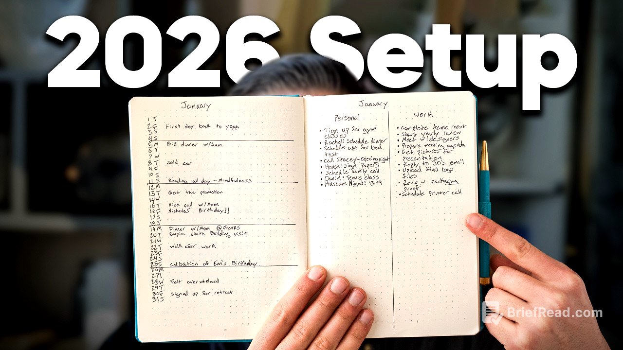 A 10-Minute Notebook Setup You'll Actually Use