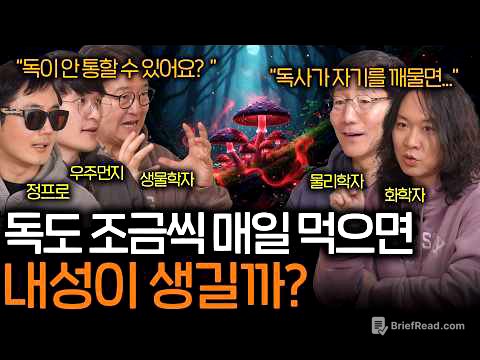 독사가 실수로 자기 자신을 깨물면 죽을 수 있을까? (진화하는 내성...) | 과학을 보다 EP.175