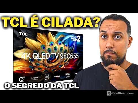 🚨TV TCL vale a pena? o TRUQUE do preço que HUMILHA Samsung e LG!