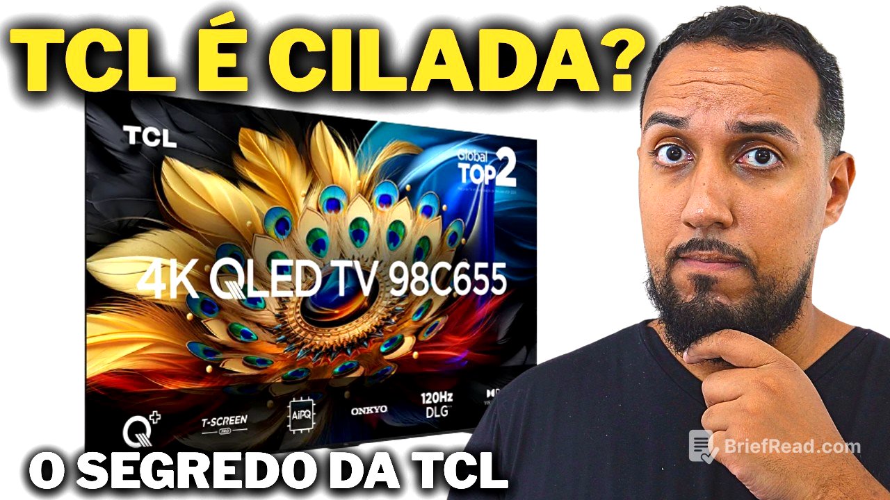🚨TV TCL vale a pena? o TRUQUE do preço que HUMILHA Samsung e LG!