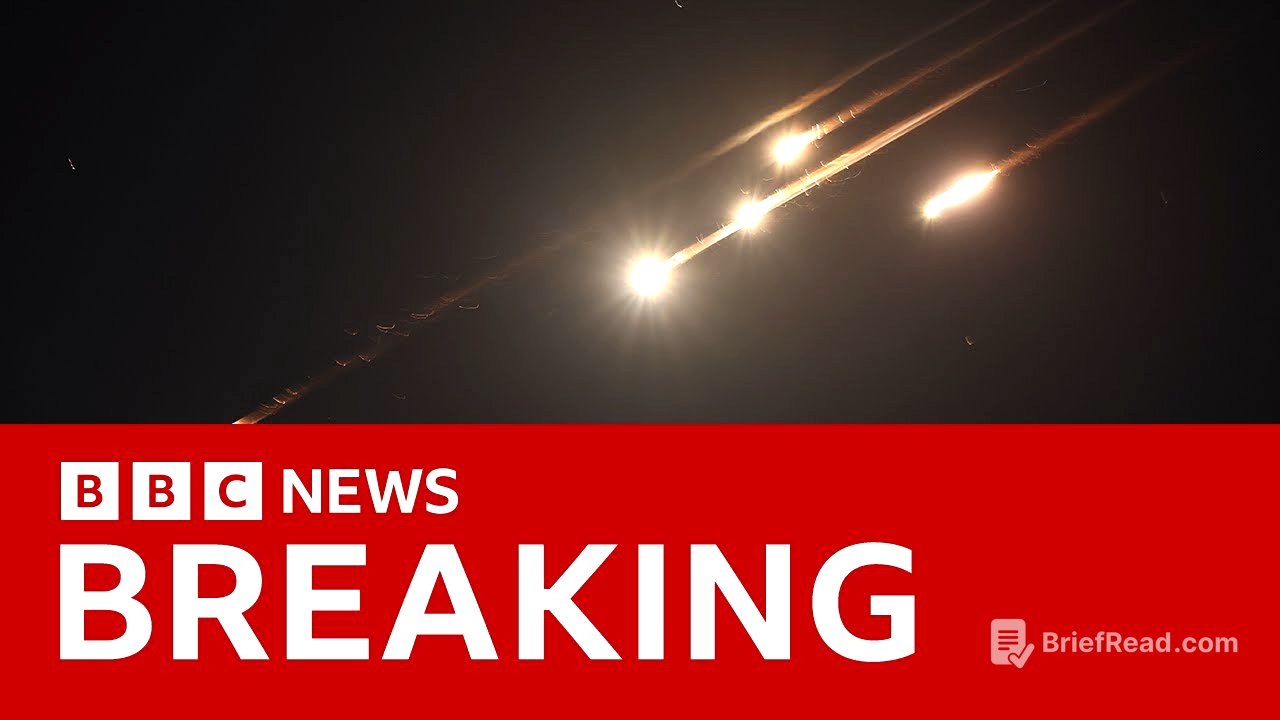 Iran launches ballistic missiles at Israel | BBC News