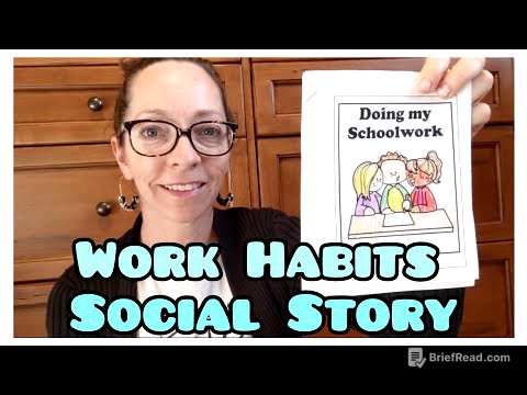 📚 SOCIAL STORY for Students who won't do SCHOOL WORK📑!