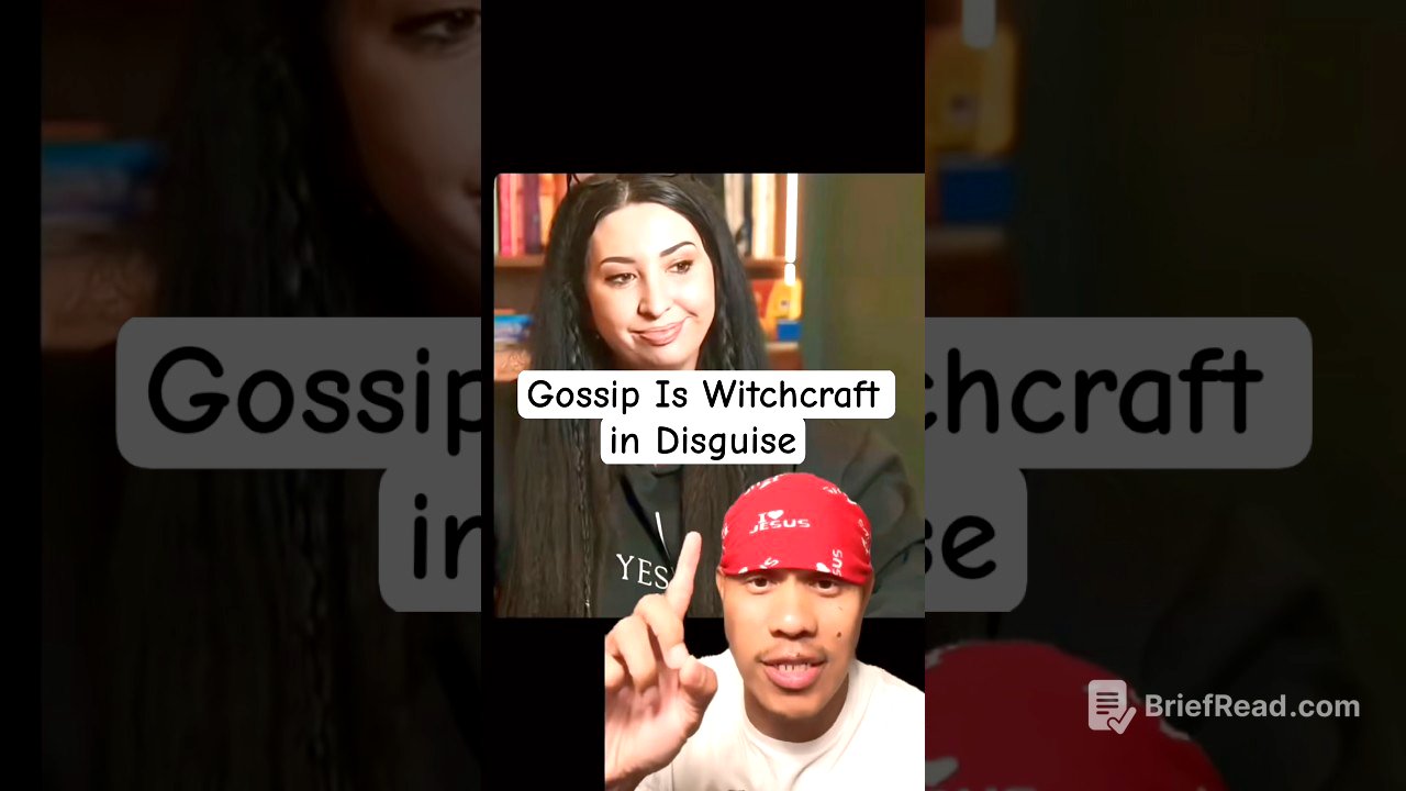 Gossip Is Witchcraft in Disguise. ✝️ #god #jesus #religion #christian #gospel #gossip #witch #satan