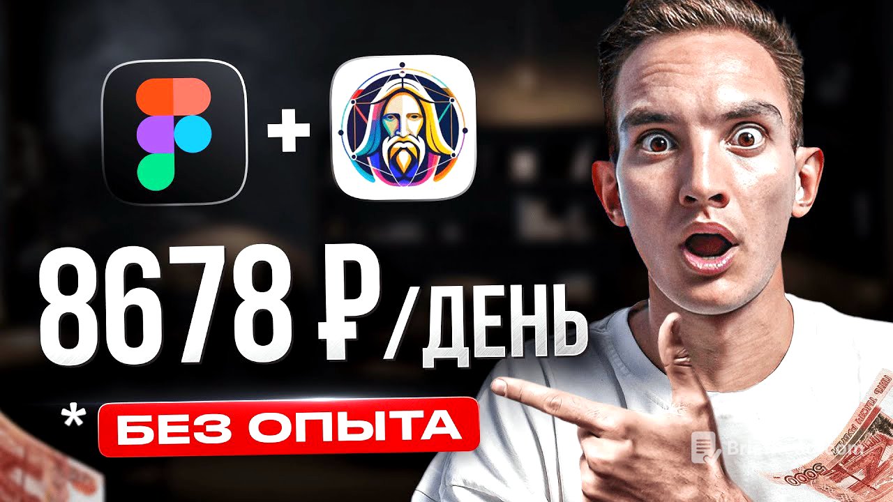 Как зарабатывать на Figma и Leonardo AI 8678 руб/день! | Нейросети | Удаленная работа | Веб дизайн