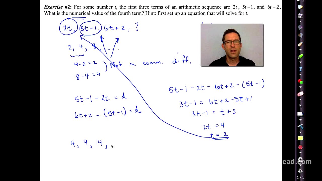 Common Core Algebra II.Unit 5.Lesson 2.Arithmetic and Geometric Sequences