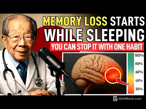 Japan's Oldest Doctor: Do NOT forget this before sleep - or you will lose brain strength (after 60)