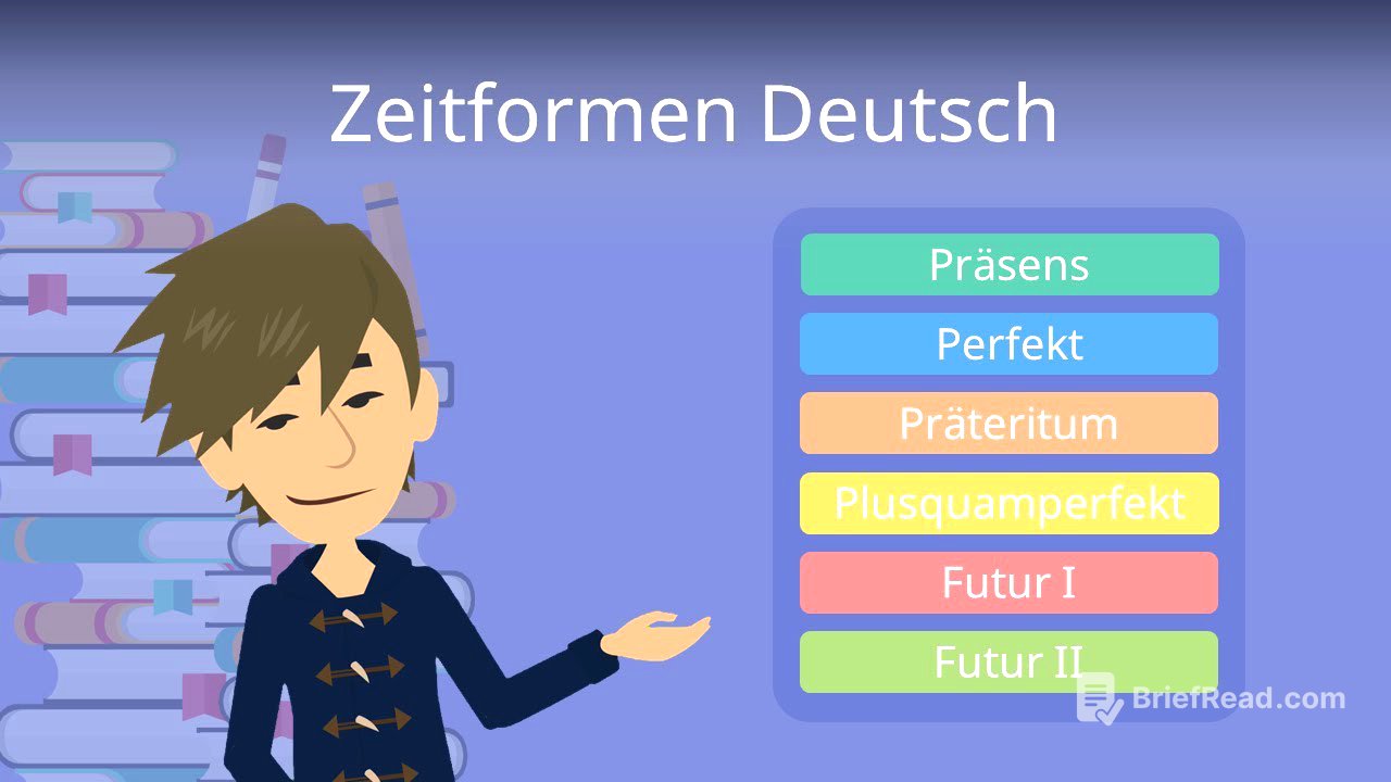 Zeitformen Deutsch: Erklärung