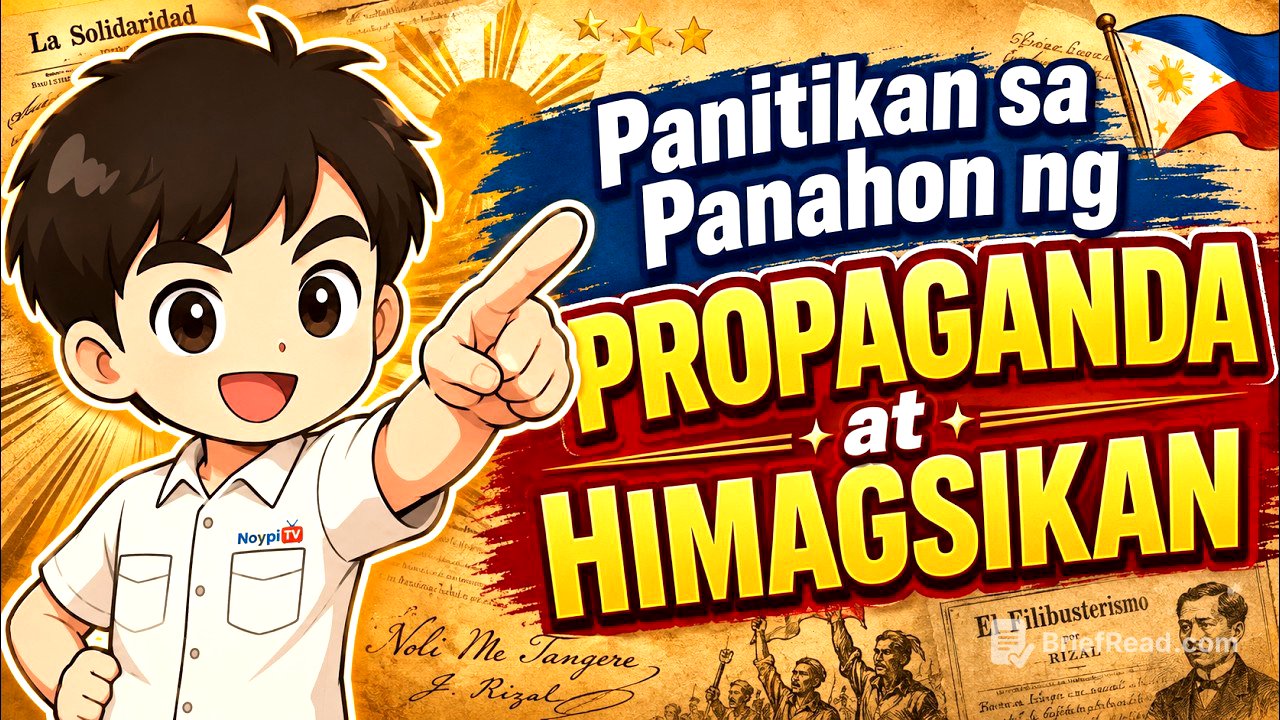 Panitikan sa Panahon ng Propaganda at Himagsikan (FIL8-Q1-W1) | NoypiTV