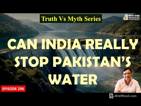 Is India REALLY Cutting Off Water to Pakistan? Truth Vs Myth