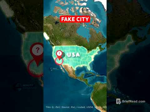 The FAKE Afghan City in U.S. 🇺🇸 🔥#shorts #usa #unitedstates #maps #razish #facts #funfacts #mapping