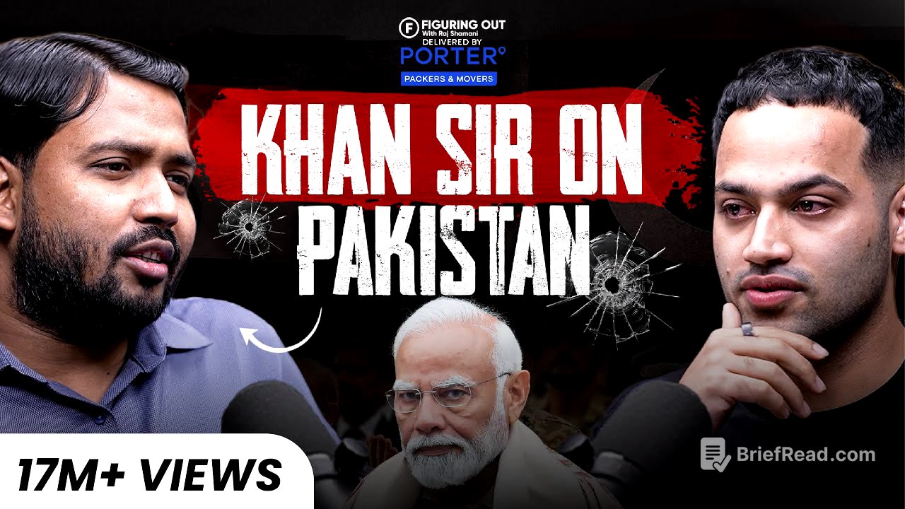 Khan Sir Podcast: India vs China, Pakistan, Bihar’s Reality & Geopolitics | FO343 Raj Shamani