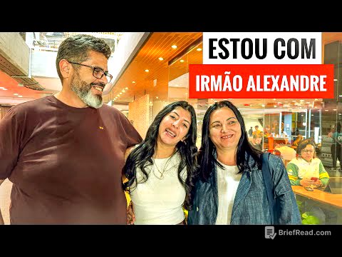 ￼CONHECEMOS O IRMÃO ALEXANDRE E SUA ESPOSA PESSOALMENTE |￼ OLHA SÓ O QUE ELE ME PERGUNTOU!