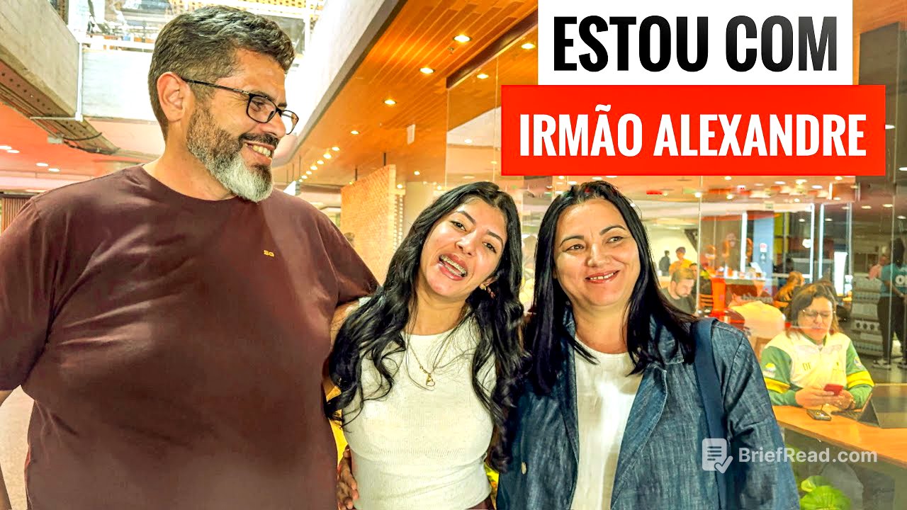 ￼CONHECEMOS O IRMÃO ALEXANDRE E SUA ESPOSA PESSOALMENTE |￼ OLHA SÓ O QUE ELE ME PERGUNTOU!