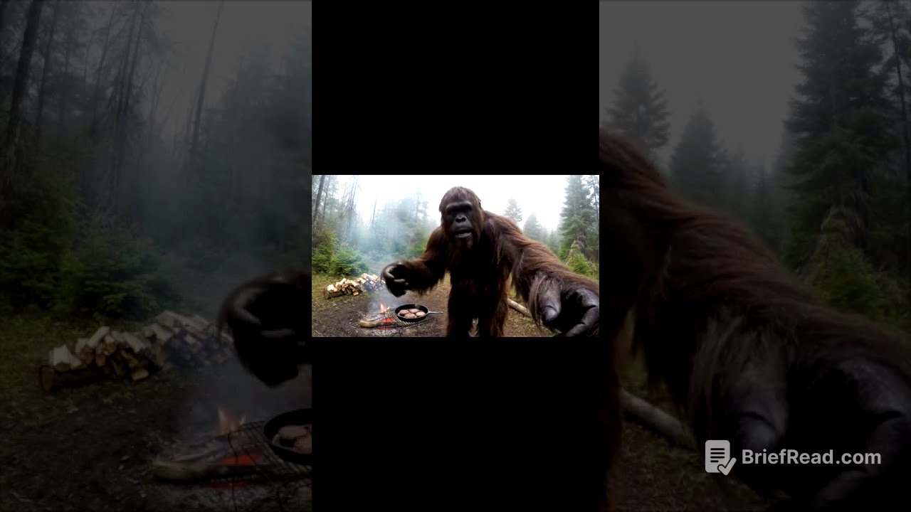 Bigfoot VLOG. Cooking burgers 🍔 #bigfoot