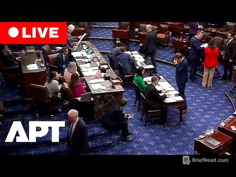 LIVE | US Senate Enters Marathon Vote-A-Rama Over $70B ICE, Border Funding Plan | APT