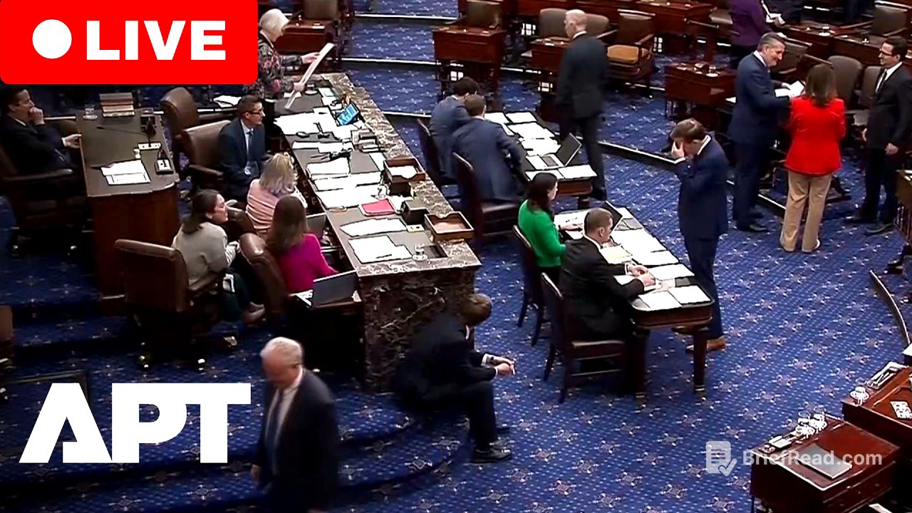 LIVE | US Senate Enters Marathon Vote-A-Rama Over $70B ICE, Border Funding Plan | APT