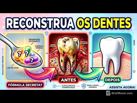 Pare de escovar com força! ESTE hábito de 14 centavos RECONSTRÓI dentes e gengivas