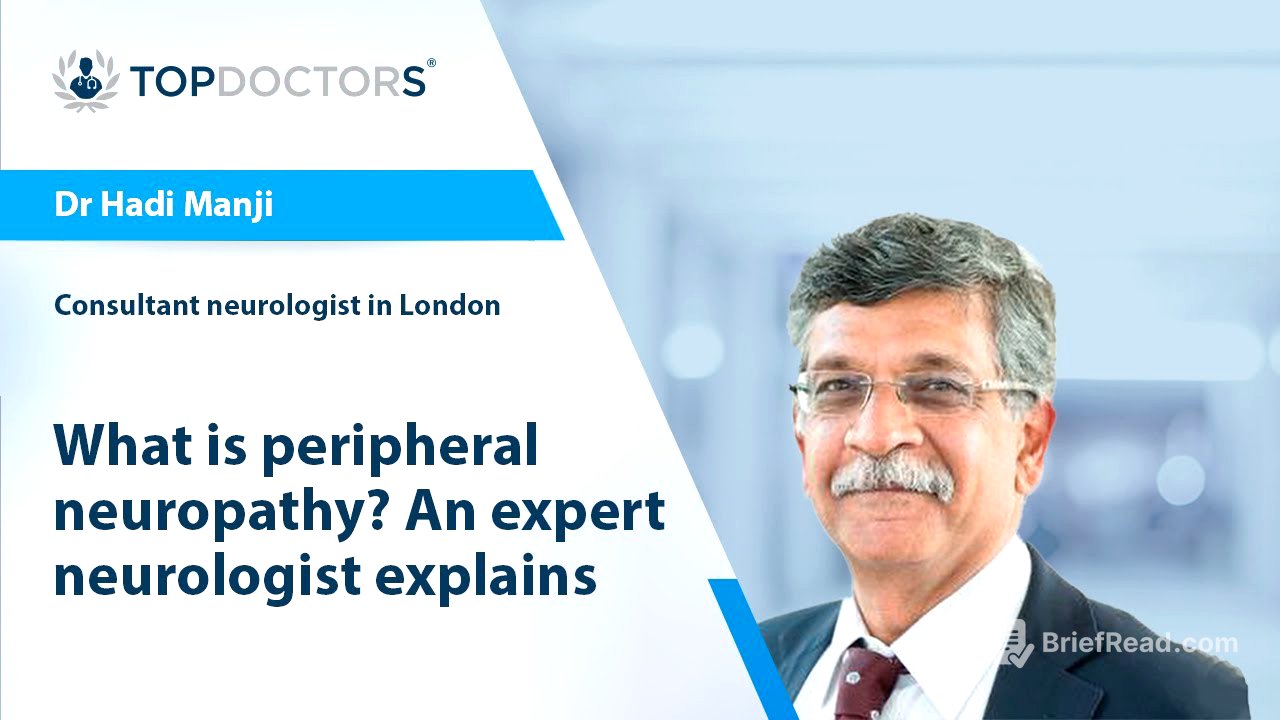 What is peripheral neuropathy? An expert neurologist explains - Online Interview