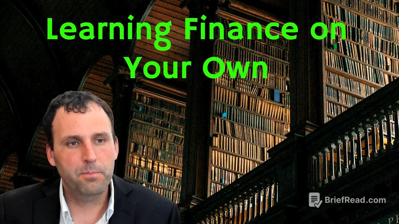 How to Teach Yourself Finance & Economics