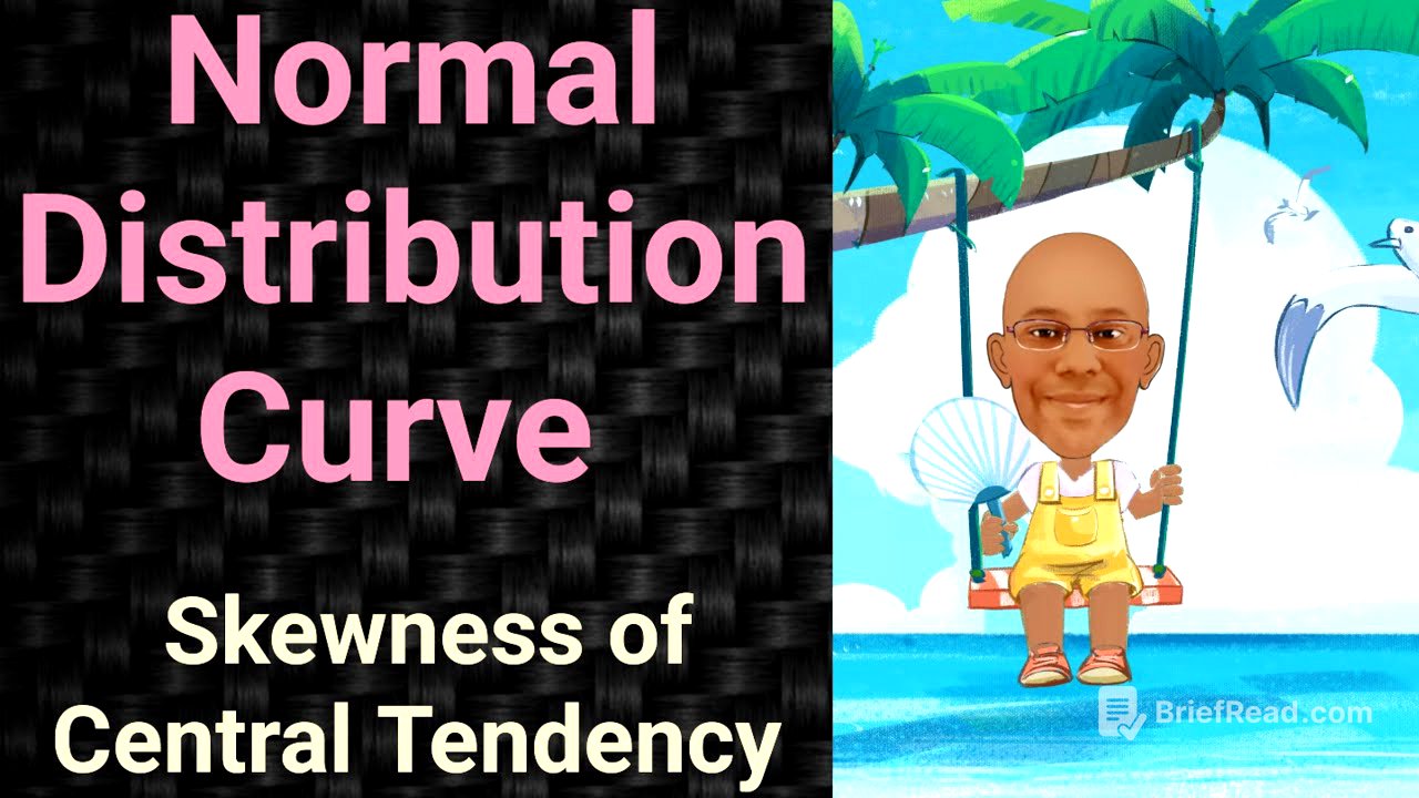 Normal Distribution Curve | Skewness of Central Tendency | PSM lecture | Community Medicine lecture