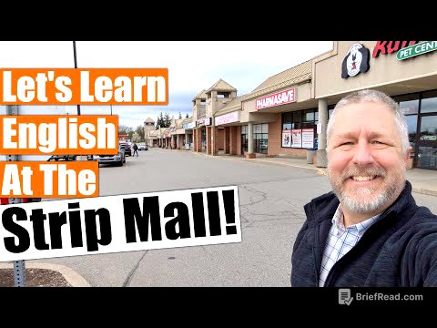 Let's Learn English at the Strip Mall / Shopping Plaza