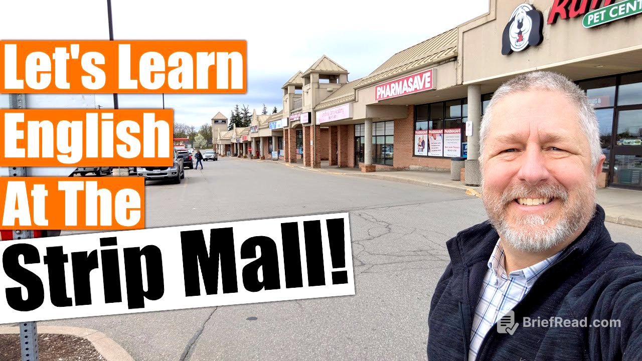 Let's Learn English at the Strip Mall / Shopping Plaza
