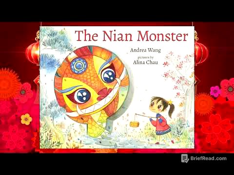 The Nian Monster: Lunar Chinese New Year Story (Read Aloud) Reading with Pingnut