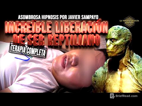 INCREÍBLE LIBERACIÓN DE SER REPTILIANO | asombrosa hipnosis por Javier Sampayo
