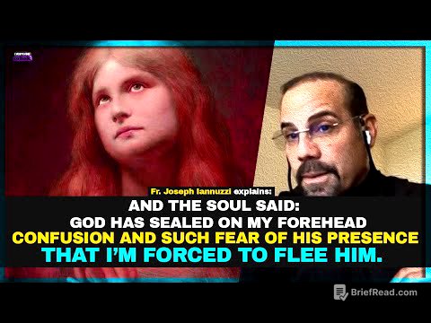 When this soul in purgatory hid and ran away from Jesus. Here's why.  Fr. Joseph Iannuzzi explains.