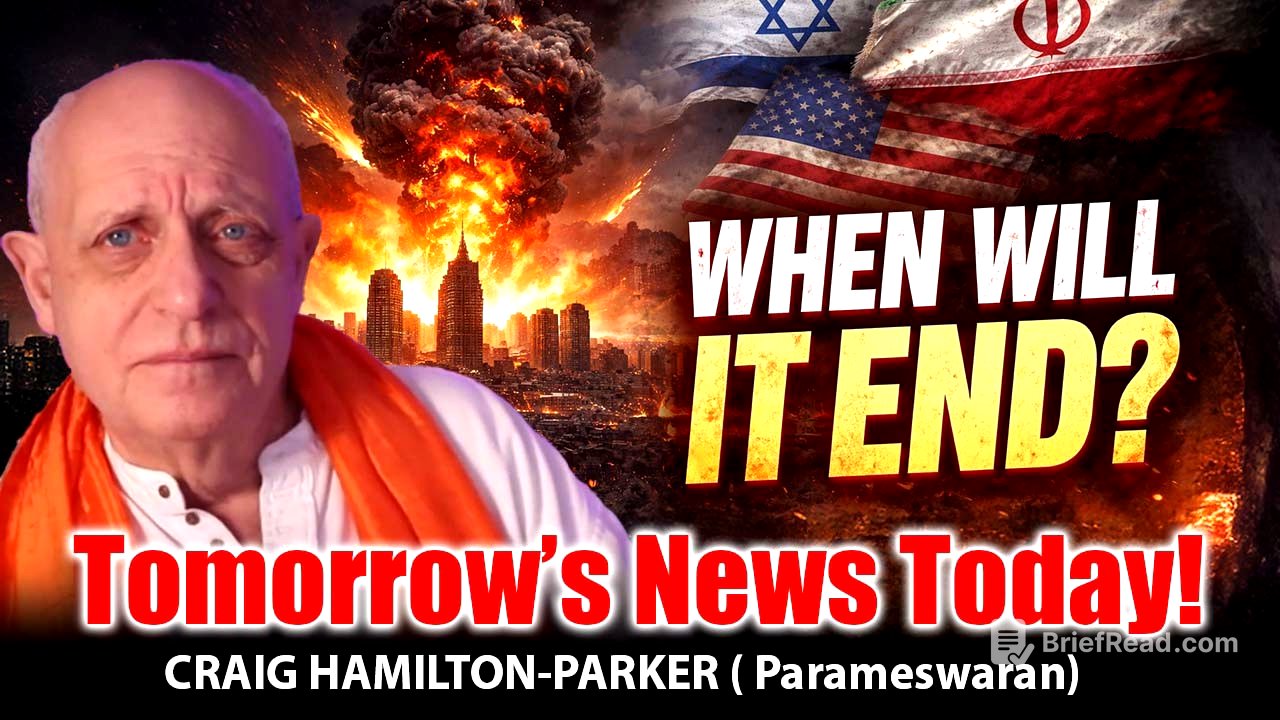 Iran: When Will The War End? | Coffee with Craig: Psychic Predictions