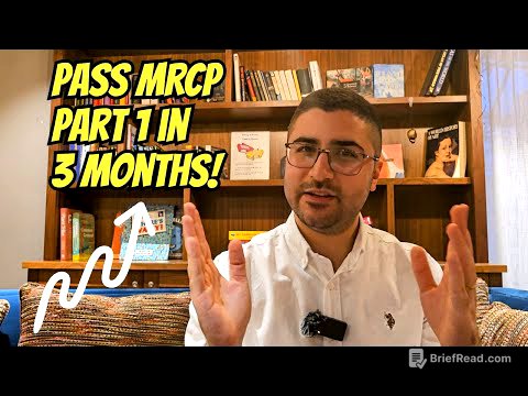 How I Passed MRCP Part 1 in 3 Months (Tips & Resources)