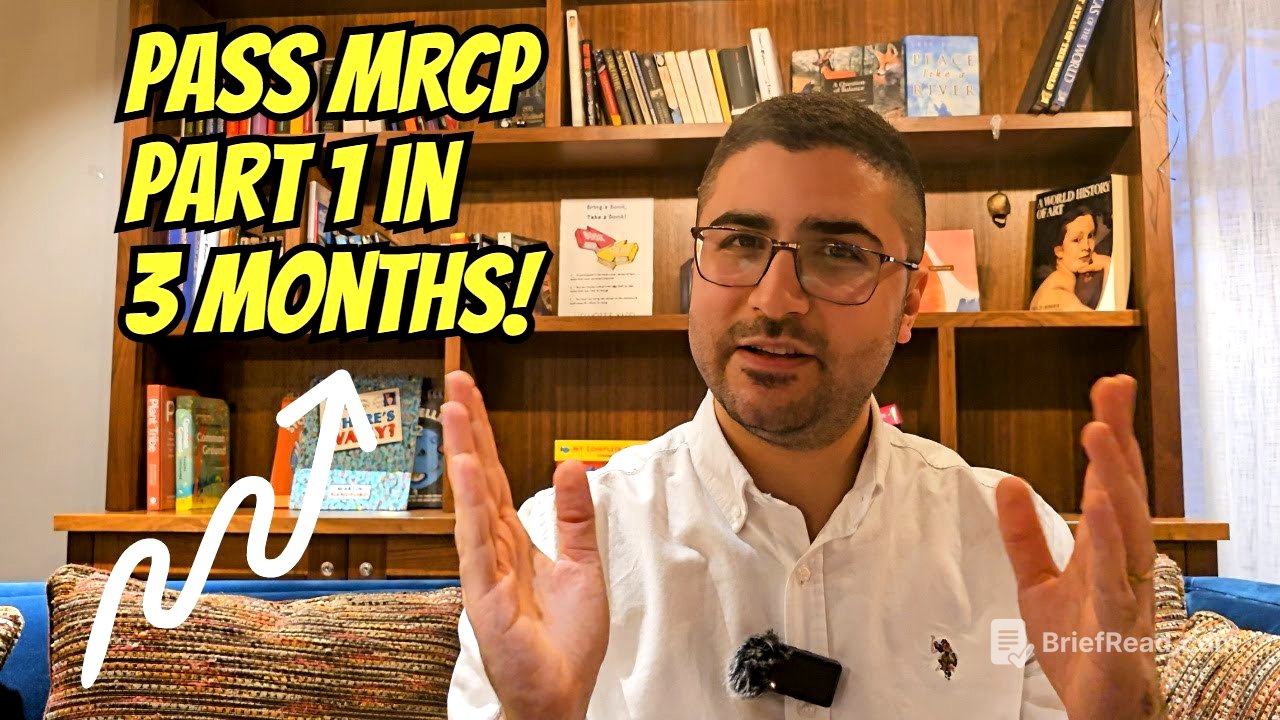 How I Passed MRCP Part 1 in 3 Months (Tips & Resources)