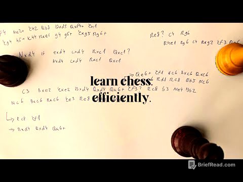 How I would study chess if I could start over