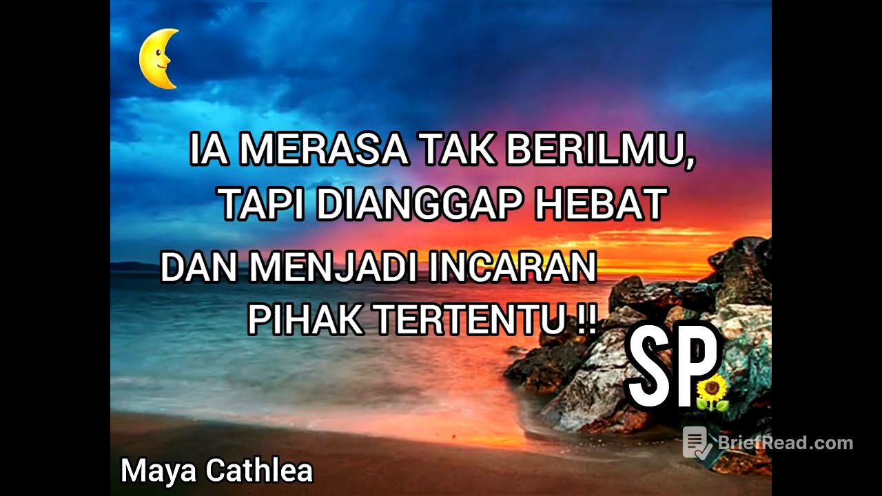 SP 💥 IA MERASA TAK BERILMU TAPI DIANGGAP HEBAT DAN MENJADI INCARAN PIHAK TERTENTU !