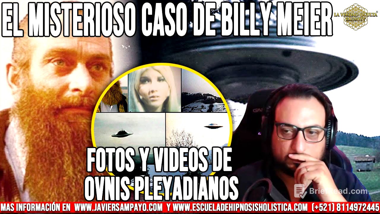 El Misterioso caso de Billy Meier | VIDEOS DE OVNIS PLEYADIANOS  | análisis por Javier Sampayo