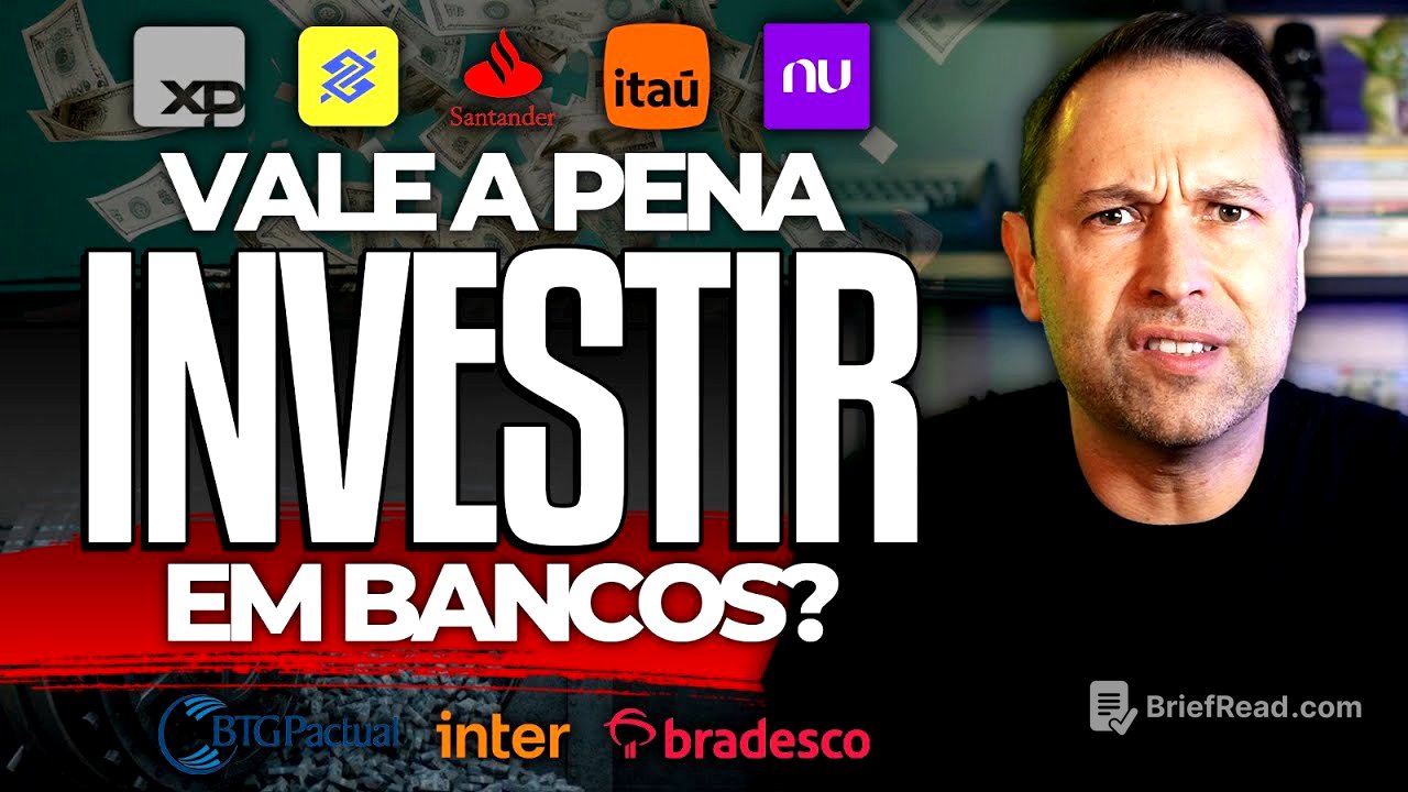 O MELHOR BANCO PARA INVESTIR | ITAÚ, BRADESCO, NUBANK, BANCO DO BRASIL, SANTANDER, INTER, BTG ou XP?