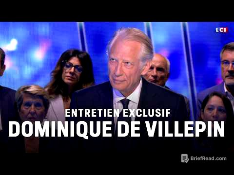 Objectif 2027 : Dominique de Villepin invité de LCI