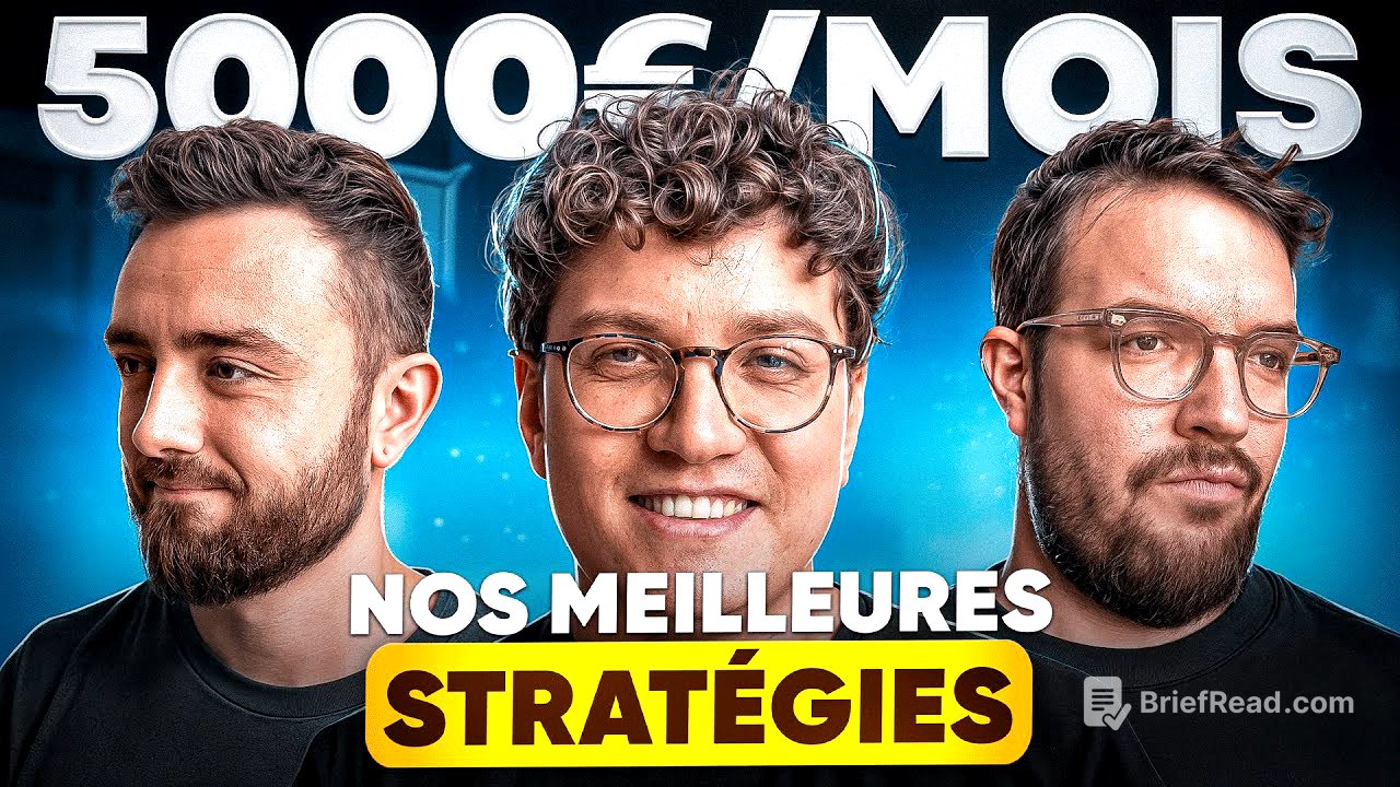 3 stratégies à COPIER-COLLER pour débloquer les 5'000€/mois !