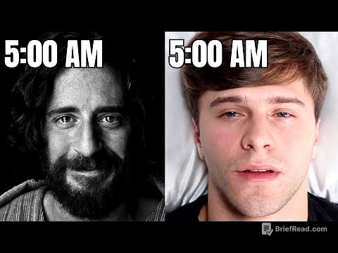 I Tried Jesus's Morning Routine