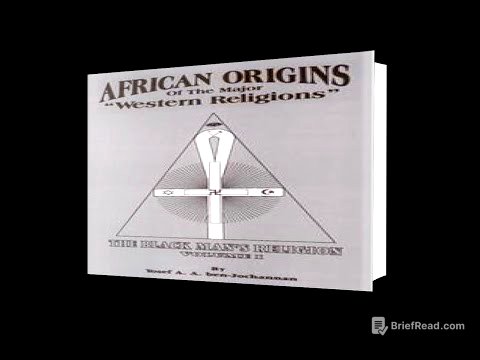 AFRICAN ORIGINS OF THE MAJOR "WESTERN RELIGIONS" - BY YOSEF BEN-JOCHANNAN | AUDIO BOOK