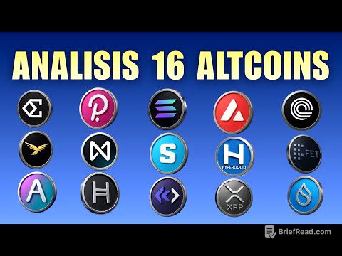 ANALIZANDO LAS 16 ALTCOINS MAS VOTADAS!!! AQUI HAY MUY BUENAS OPORTUNIDADES APROVECHANDO EL MOMENTO.