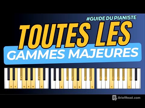 Le guide du piano - Apprendre toutes les gammes Majeures #apprendrelepiano #pianotutorial