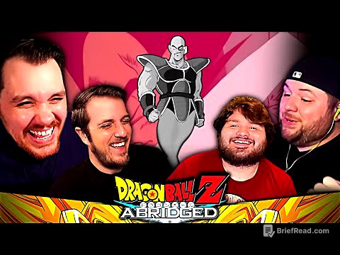 Reacting to DBZ Kai Abridged Without Watching Dragon Ball Z