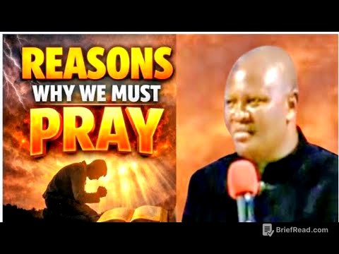REASONS WHY WE MUST PRAY BY PASTOR PAUL RIKA 