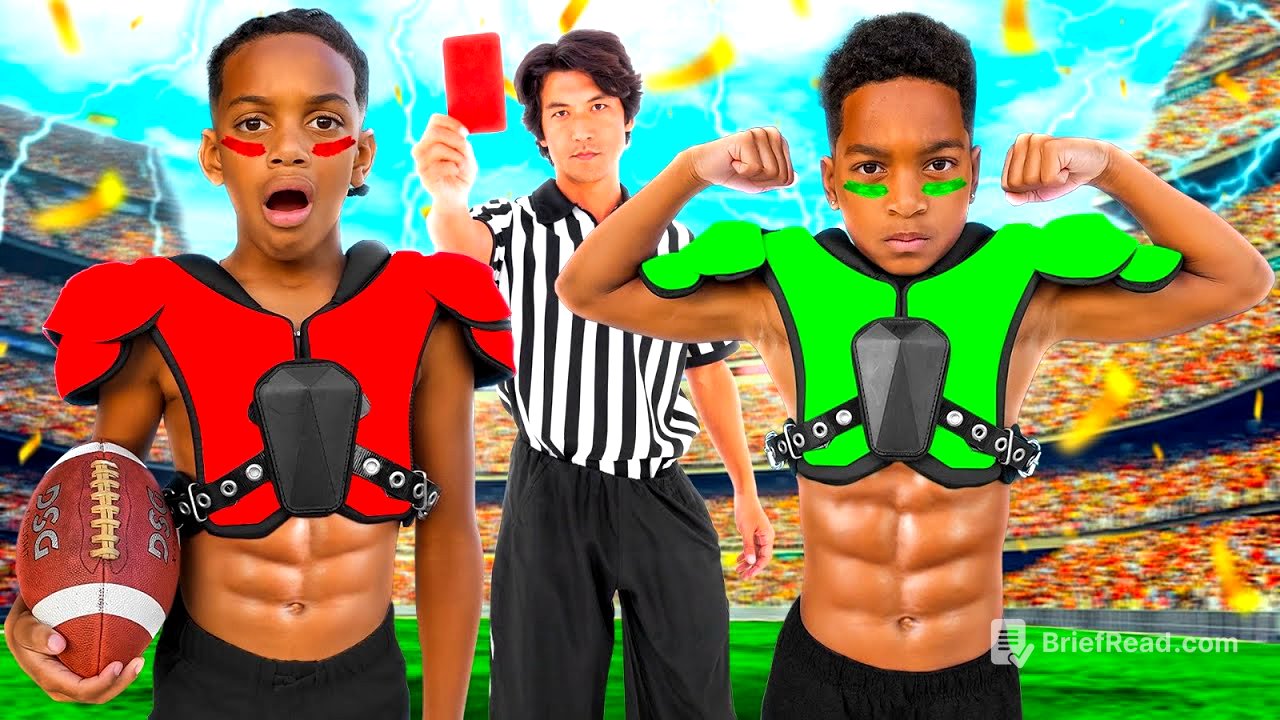 DJ & KYRIE PLAYED IN THE HARDEST FOOTBALL GAME OF THE SEASON!