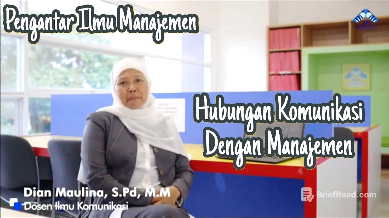 Pengantar Ilmu Manajemen