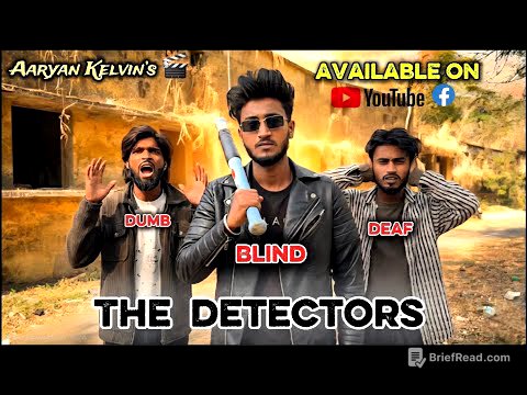 The Detectors || Deaf Dumb Blind | Aaryan Kelvin |   @aaryankelvin #comedy #funny #viral #fyp 